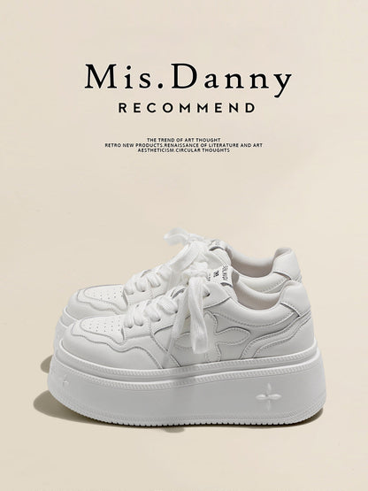 Chunky Sole Lace-Up Sneakers