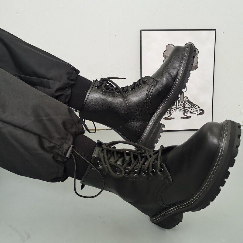 Lace-Up Ankle Boots