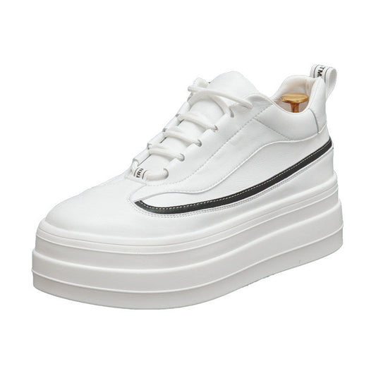Thick-Sole Height-Increasing Skate Sneakers