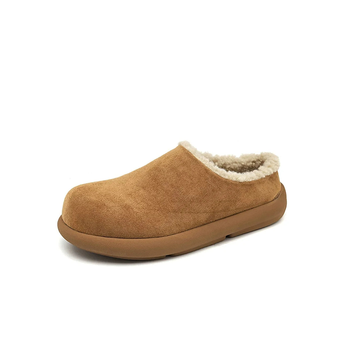 Amber Cloud Suede Clogs