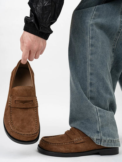 Chestnut Harbor Suede Loafers