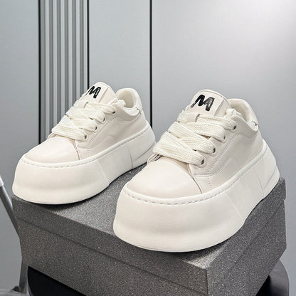 Lace Up Platform Thick Sole Sneakers