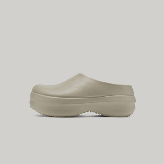 Minimalist Platform Slip-On Mules