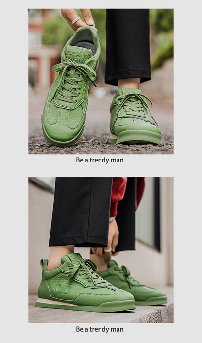 Leather Soft Sole Sporty Shoes