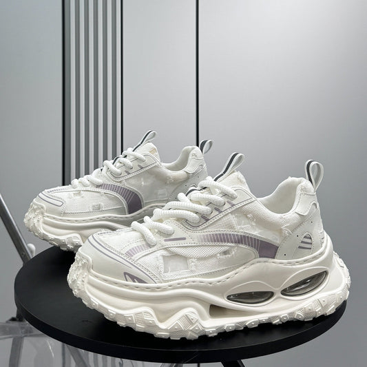 Mesh Air Chunky Sole Sneakers