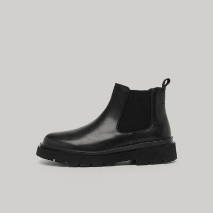 Fleece Lining Chelsea Boots