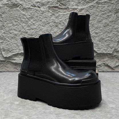 Chunky Platform Chelsea Boots