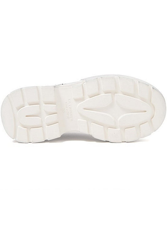Distressed Chunky Sole Sneakers