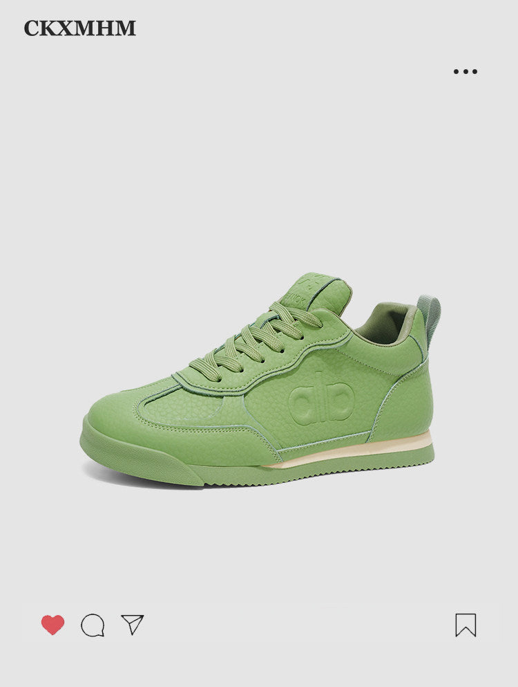 Leather Soft Sole Sporty Shoes
