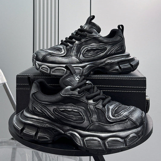 Platform Chunky Lace-Up Sneakers WN24818
