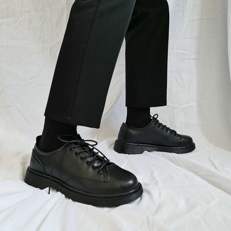 Platform Lace-Up Shoes