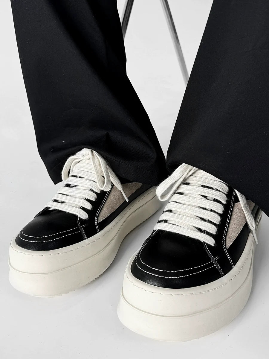 Chunky Elevated Sole Platform Sneakers