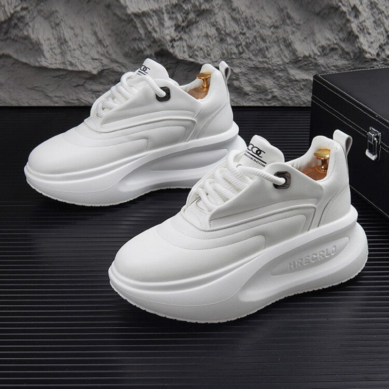 Chunky Platform Lace-Up Sneakers