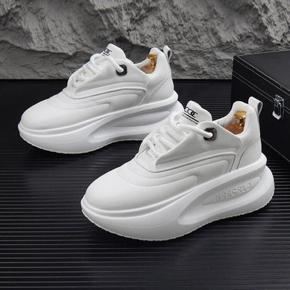 Chunky Platform Lace-Up Sneakers