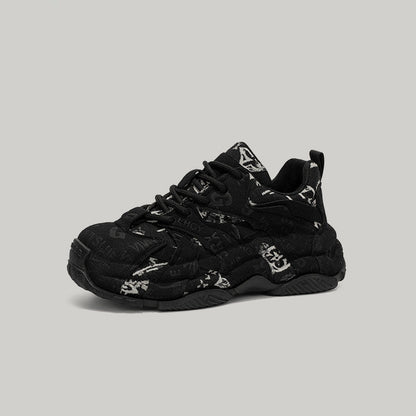 Breathable Non-Slip Wear-Resistant Platform Dad Shoes WN23401