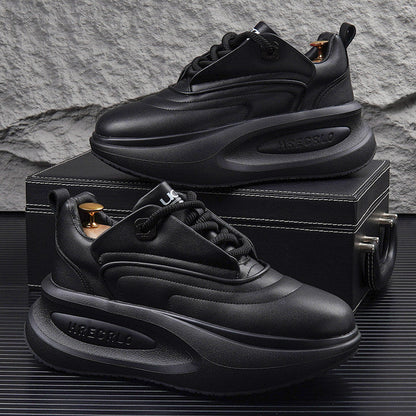 Chunky Platform Lace-Up Sneakers