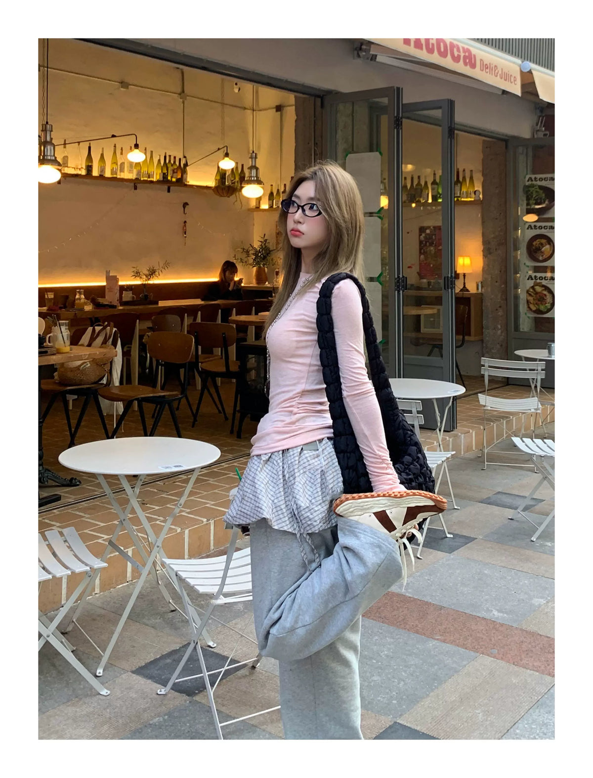 Retro Trail Leather Sneakers