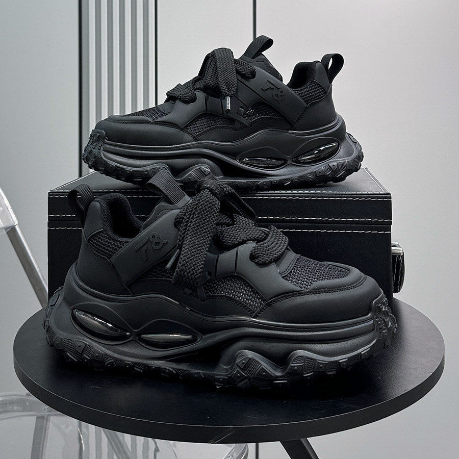 Mesh Strap Air Sole Chunky Sole Sneakers