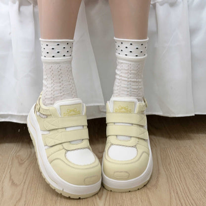 Sweet Lace Thick Sole Sneakers