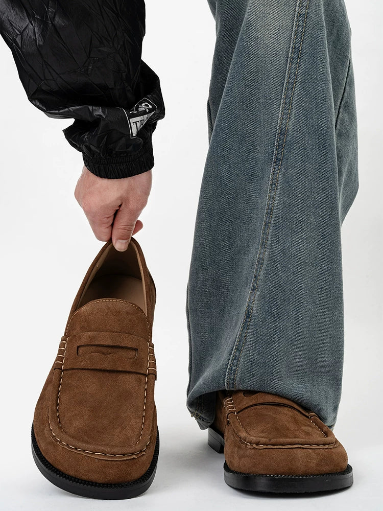 Chestnut Harbor Suede Loafers