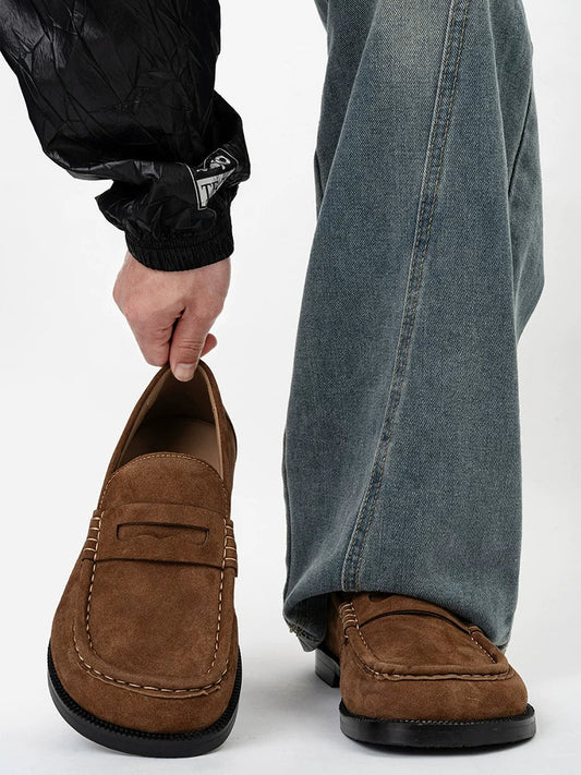 Chestnut Harbor Suede Loafers