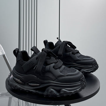 Mesh Strap Air Sole Chunky Sole Sneakers