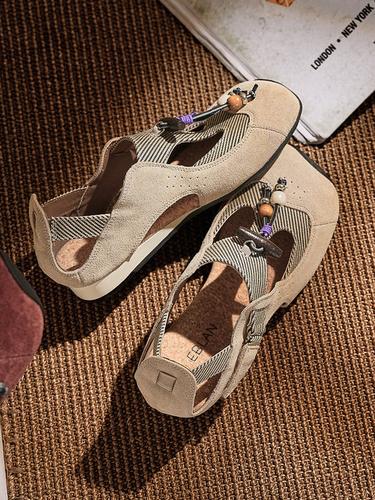 Nomad Loop Ethical T-Strap Ballet Sandal