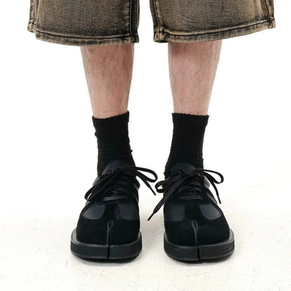 Leather Tabi Sneakers