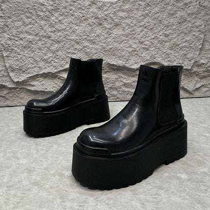 Chunky Platform Chelsea Boots