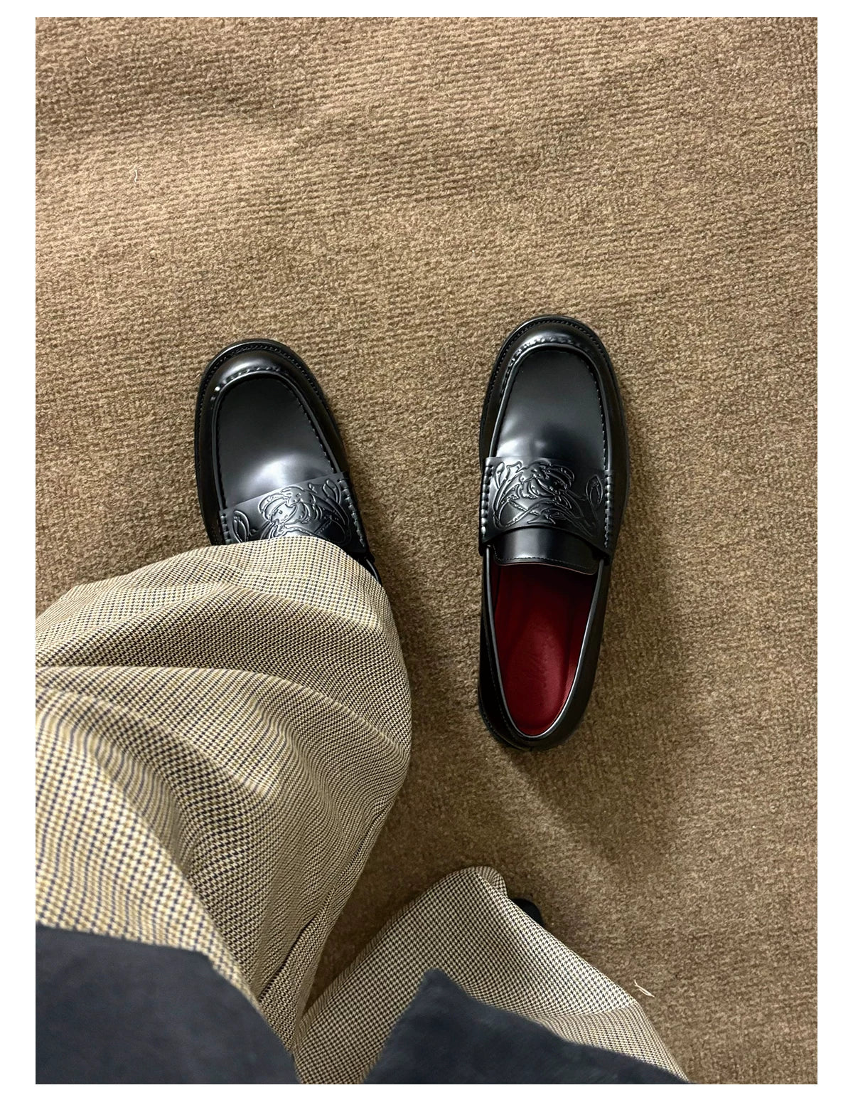 Vampire Leather Loafers