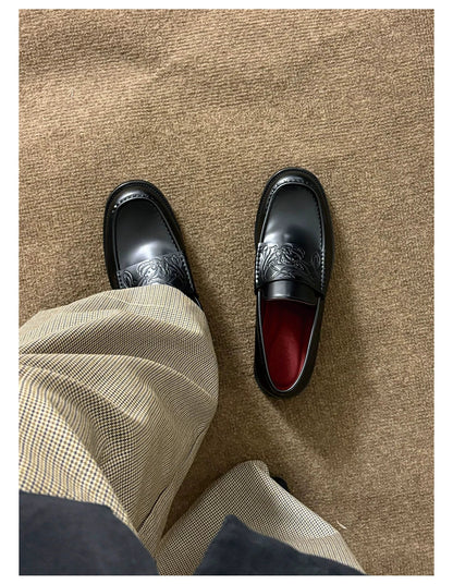 Vampire Leather Loafers