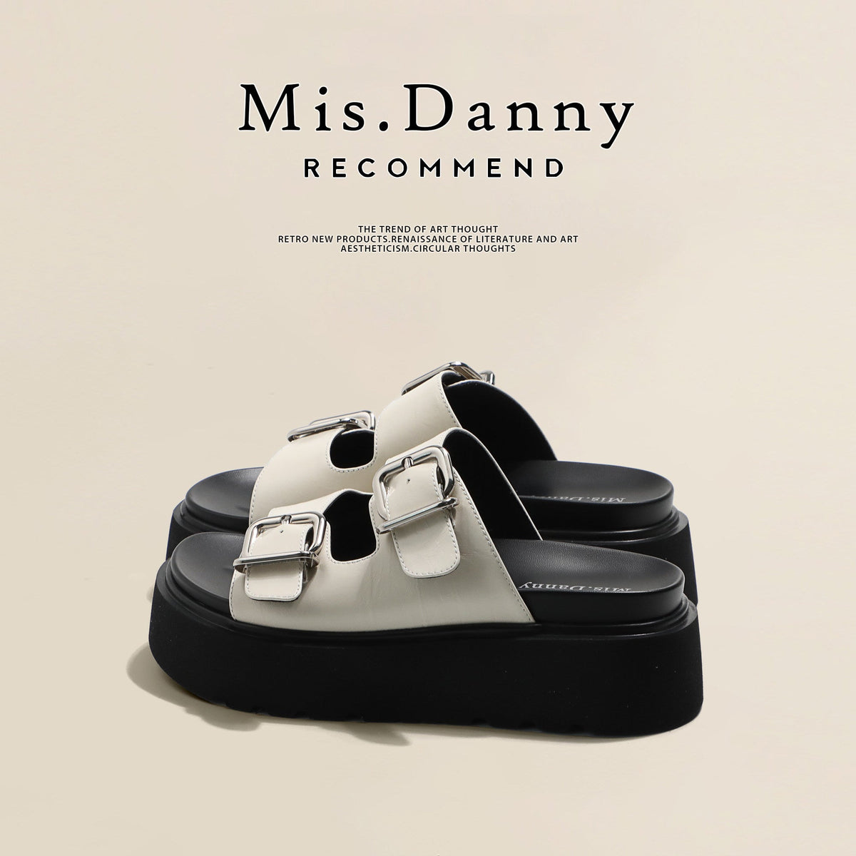 5.5cm Platform Non-Slip Sandals