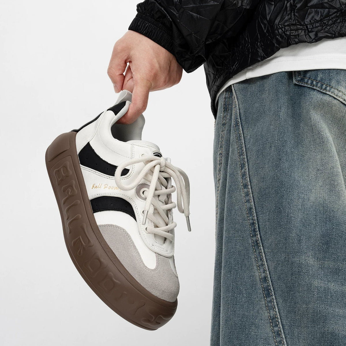Sandstone Block Sole Sneakers