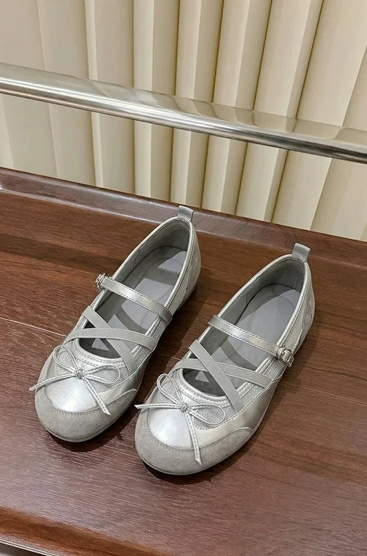 Starlight Ribbon Ballet Flats