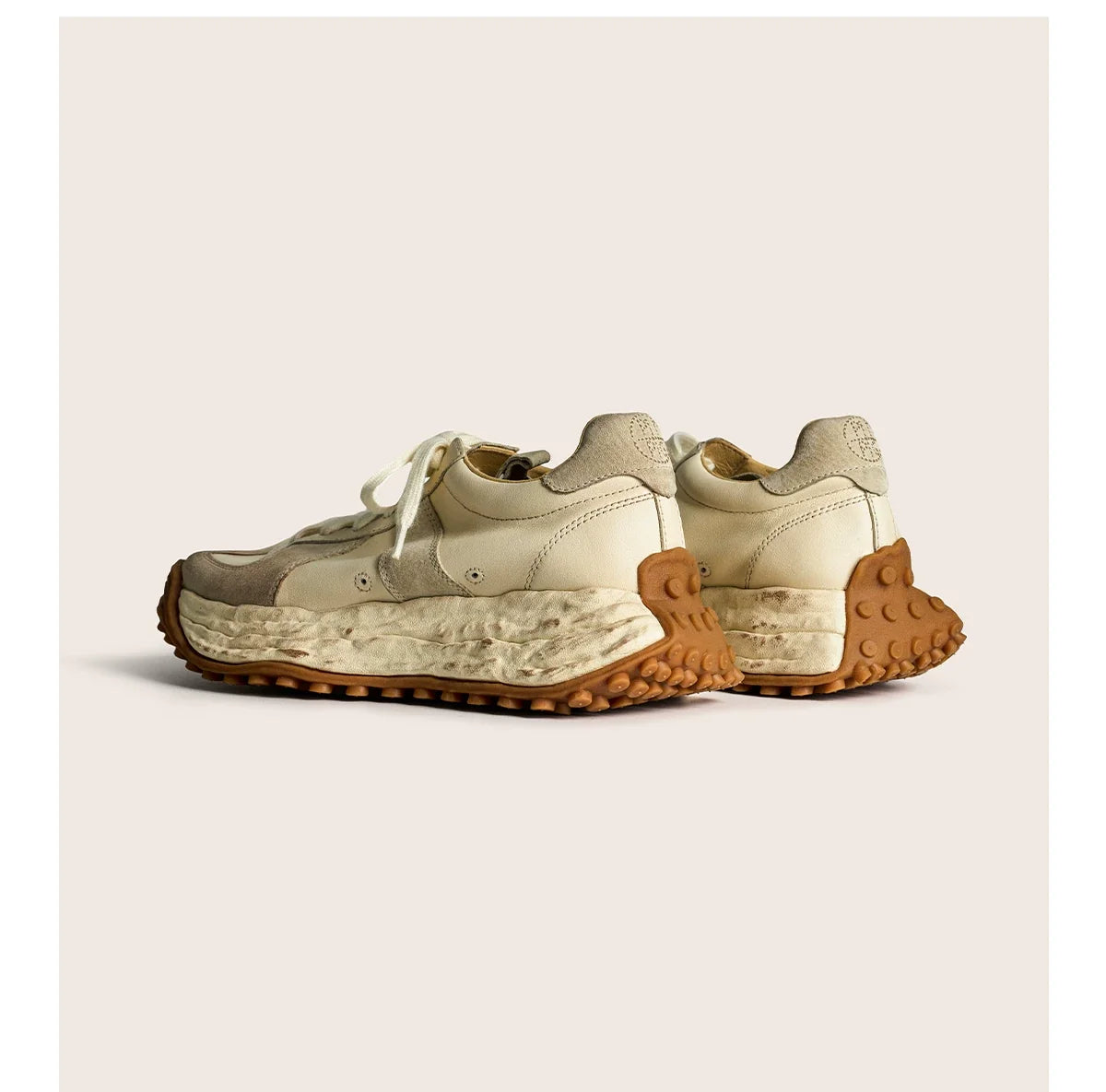 Retro Trail Leather Sneakers