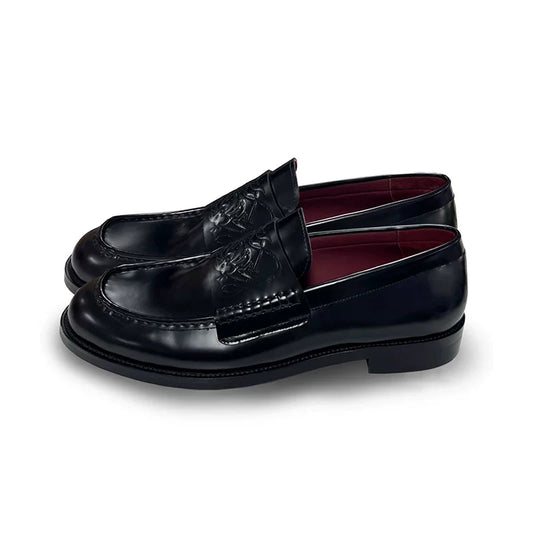 Vampire Leather Loafers
