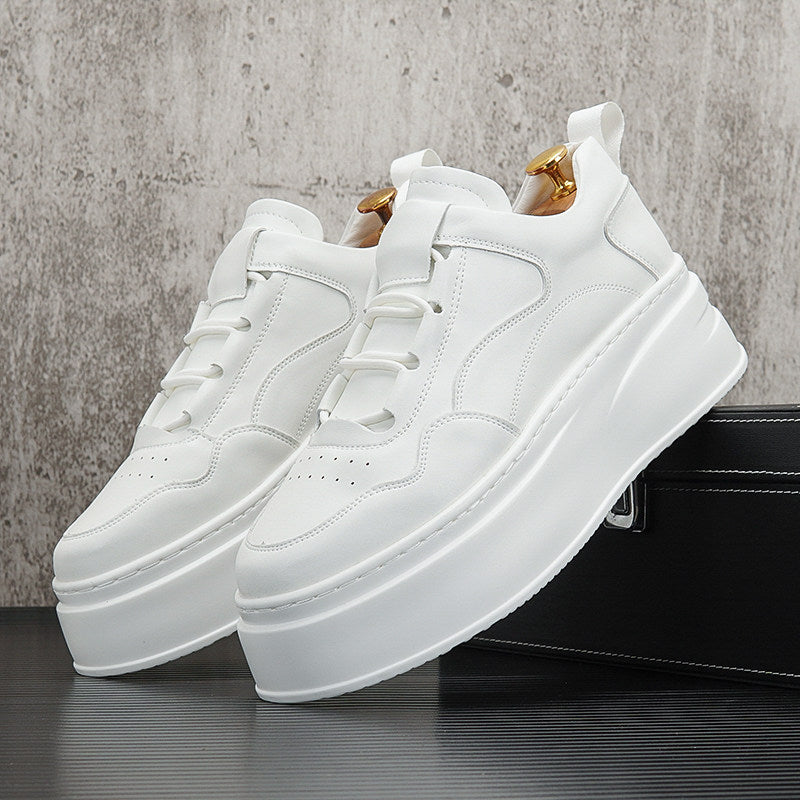 Platform Lace-Up Sneakers