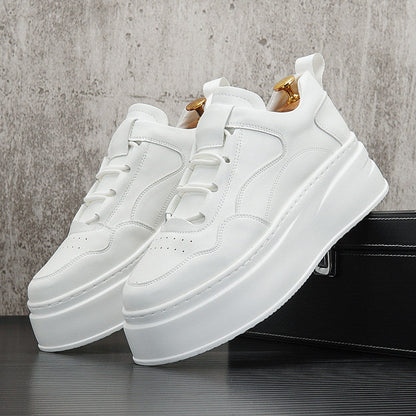Platform Lace-Up Sneakers