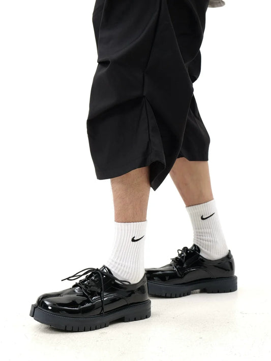 Tabi Chunky Sole Leather Derby Loafers