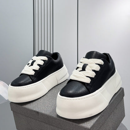 Thick-Sole Height-Increasing Skate Sneakers