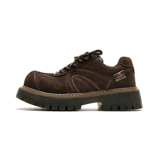Ridge Chunky Suede Sneakers