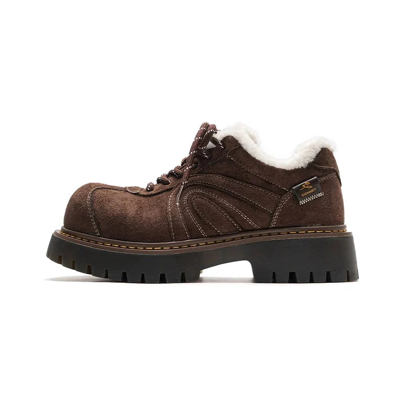 Ridge Chunky Suede Sneakers