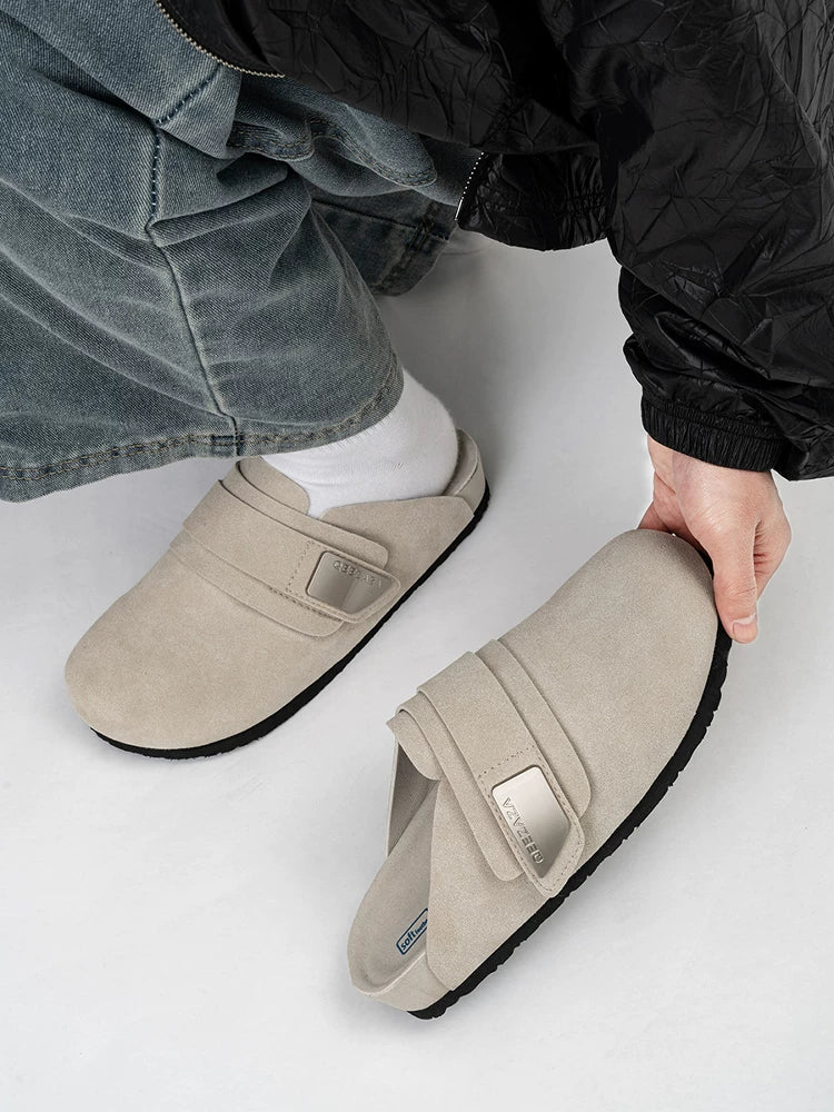 Crest Soft Suede Clogs