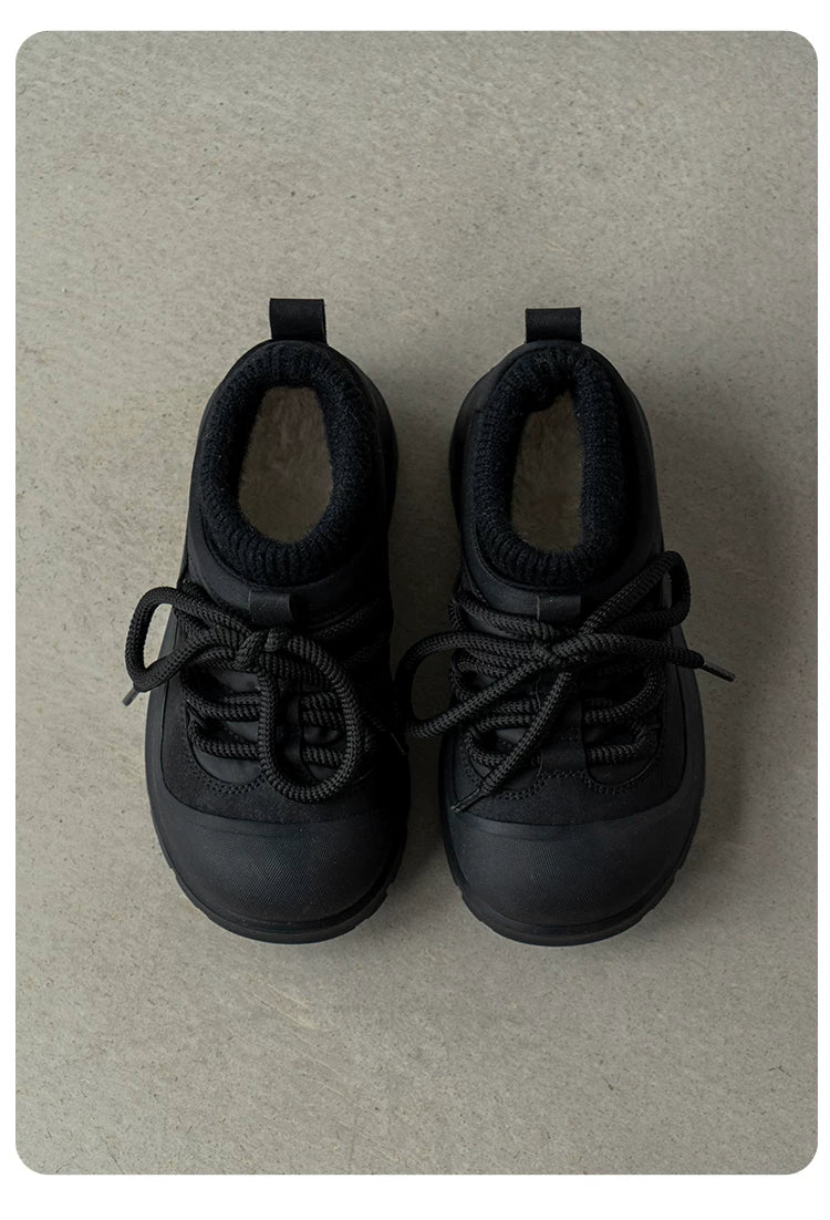 Alpine Grip Fleece-Lined Platform Sneakers