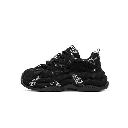 Breathable Non-Slip Wear-Resistant Platform Dad Shoes WN23401