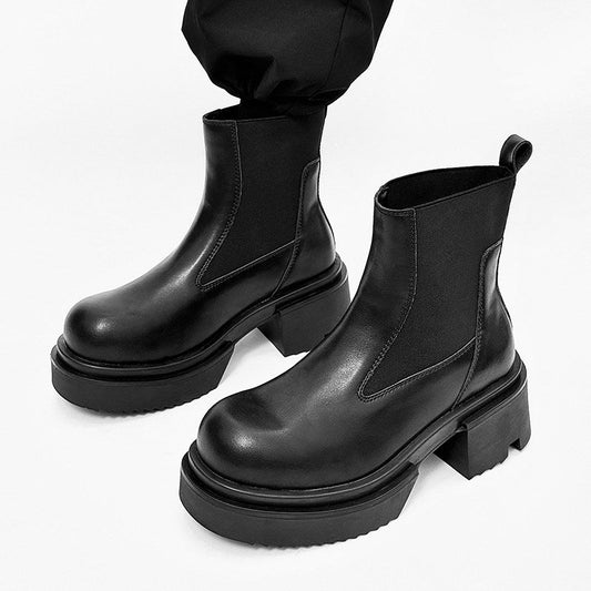 Chunky Platform Chelsea Boots