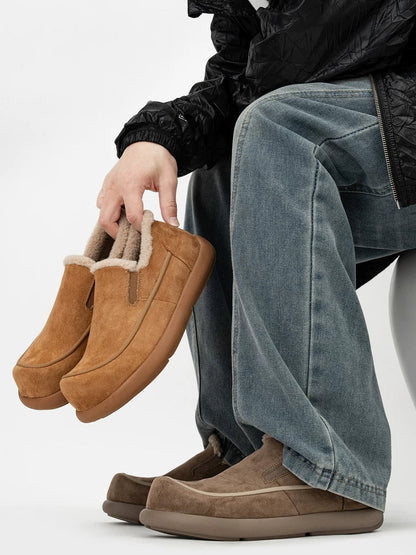 Cocoa Hearth Shearling Clogs