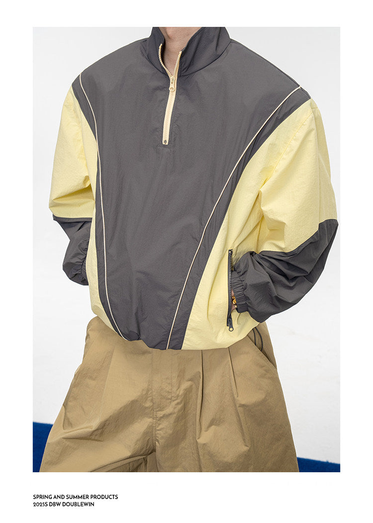 Jacket with removable shoulder pads