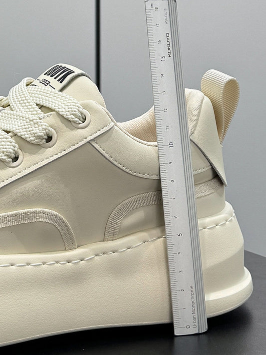 Rope Lace Platform Chunky Sole Sneakers