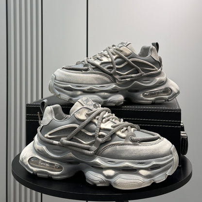 Chunky Platform Height Increase Sneakers